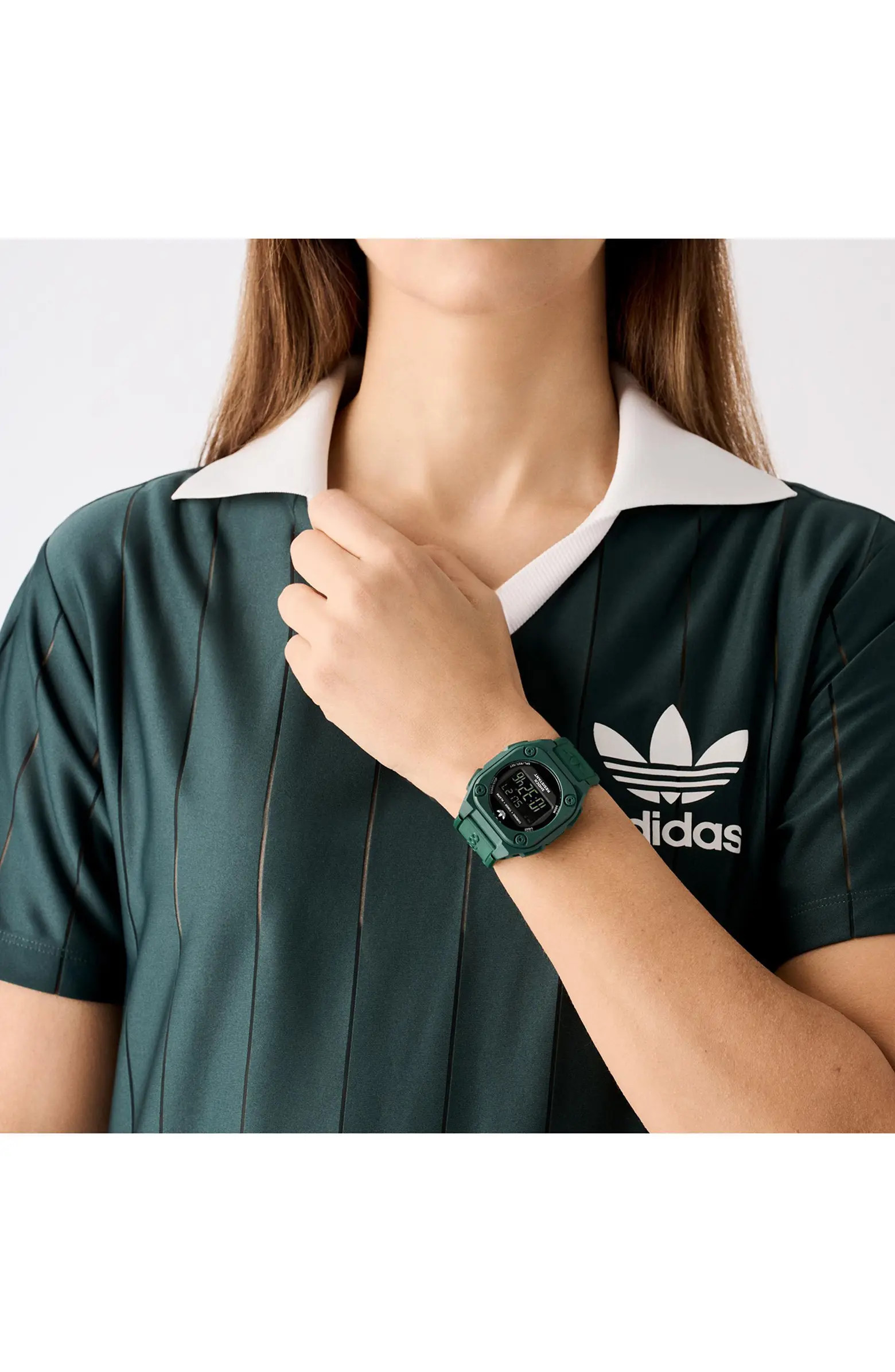 City Tech 4 Silicone Strap Watch, 42mm | Nordstrom