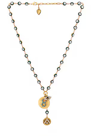 Nelli Cross Necklace in Gold | Revolve Clothing (Global)