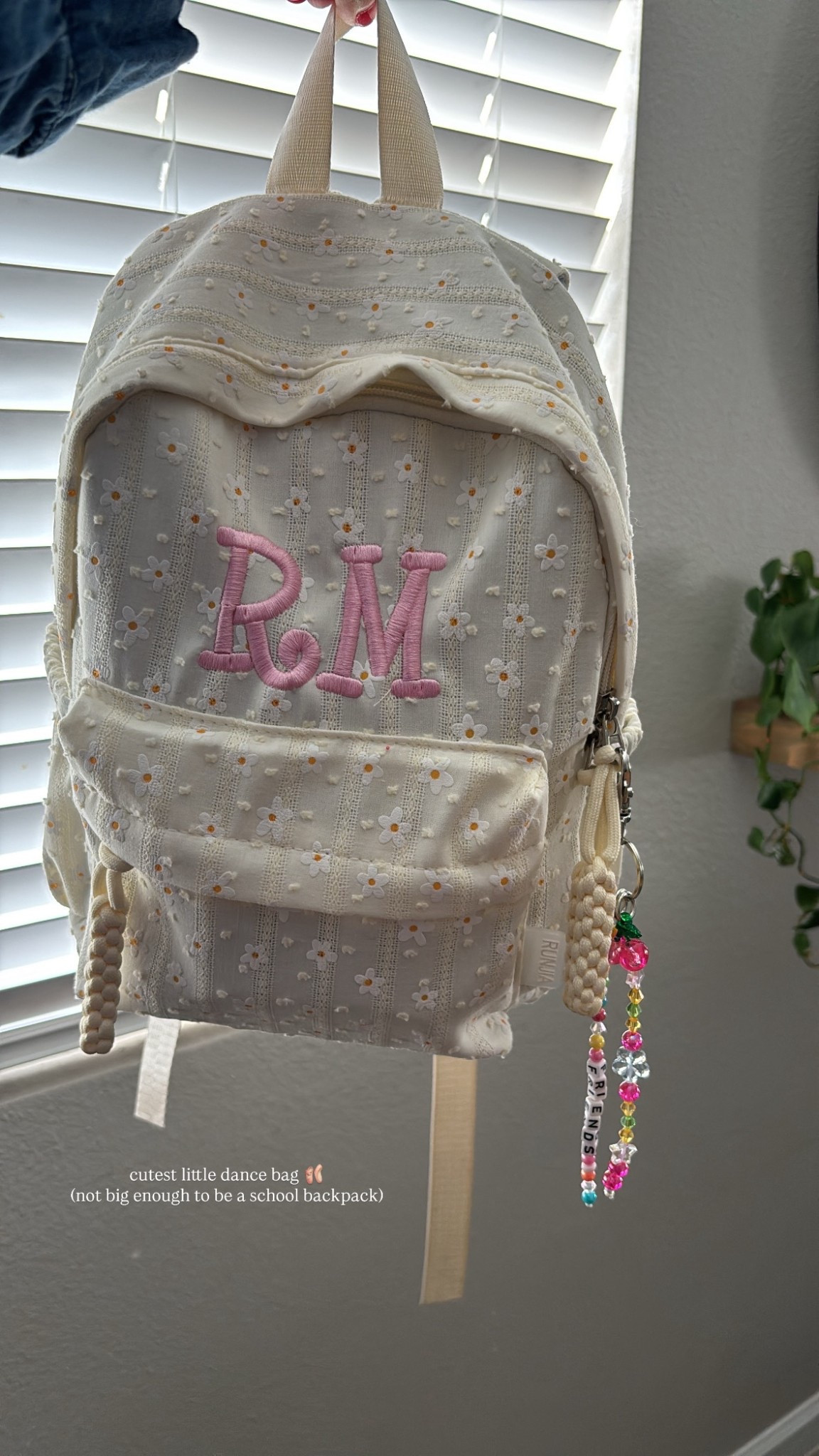 The cutest embroidered backpack! Perfect for dance, a theme park, or even as a snack bag. 🎒🌸

#LTKSaleAlert #LTKActive #LTKootd