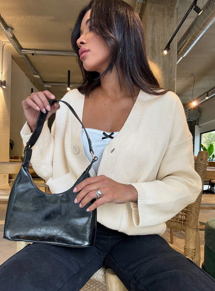 Burke Cardigan Cream | Princess Polly US