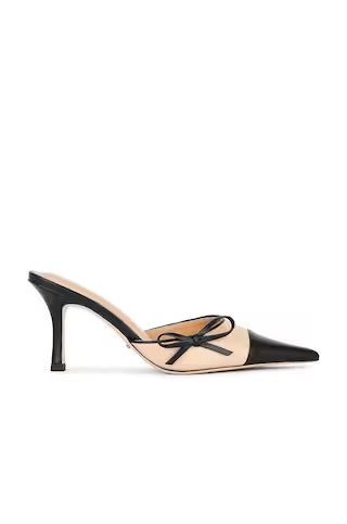 Tony Bianco Shirley Mule in Beech & Black from Revolve.com | Revolve Clothing (Global)