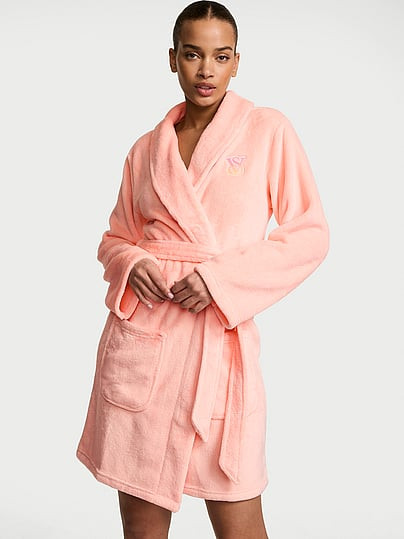 Cozy Plush Robe, Pink, Xs/S - Women's Robes - Victoria's Secret | Victoria's Secret (US / CA )