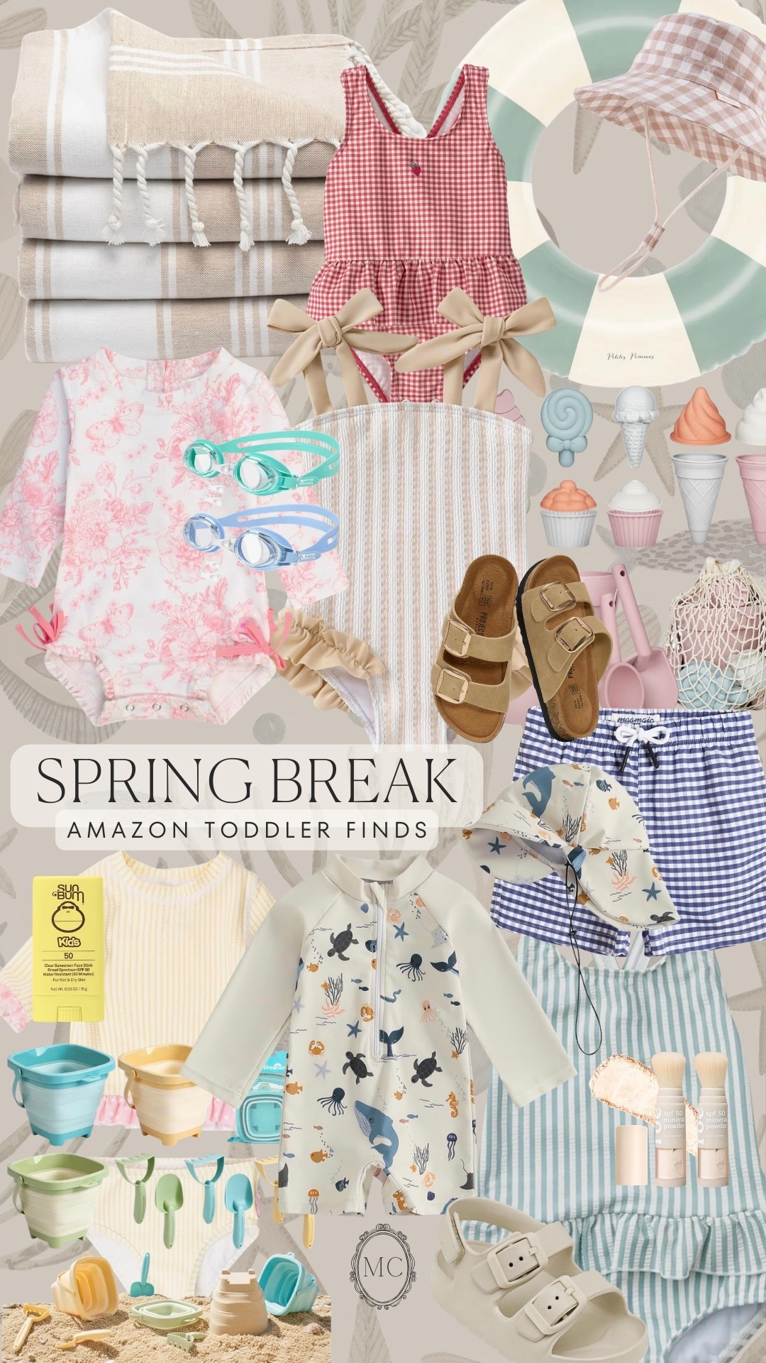 Some super cute spring break finds for the littles 🤍🌊🩱🐙 #amazon #toddlerfinds #amazonfinds

#LTKSwim #LTKTravel #LTKKids