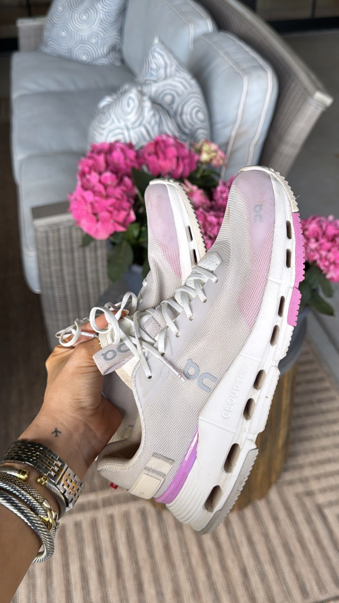 Seriously, some of the most comfortable tennis shoes, and I love the touch of pink

#LTKStyleTip #LTKActive