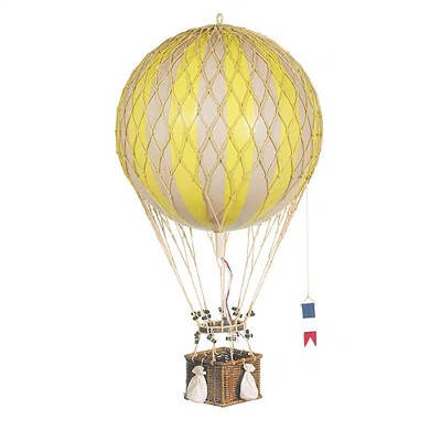 DiBernardo Aero Model Hot Air Balloon with Hand Knotted Netting | Wayfair Professional