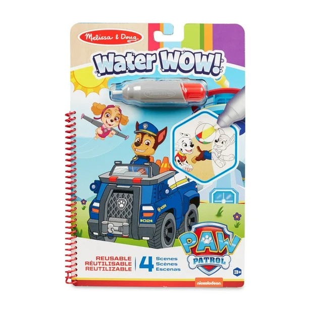 Melissa & Doug PAW Patrol Water Wow! - Chase | Walmart (US)