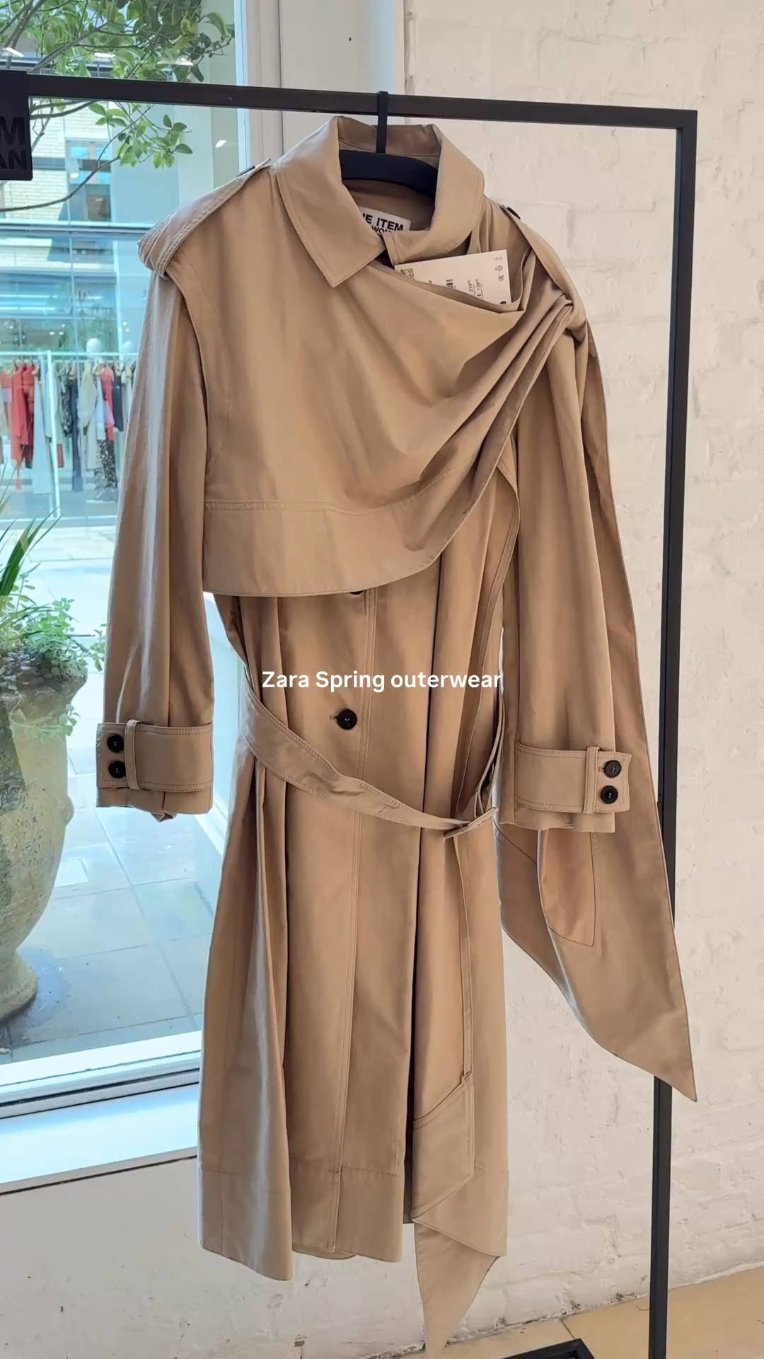 Zara spring outerwear 🧥 

Trench coat / suede jacket / leather jackets 