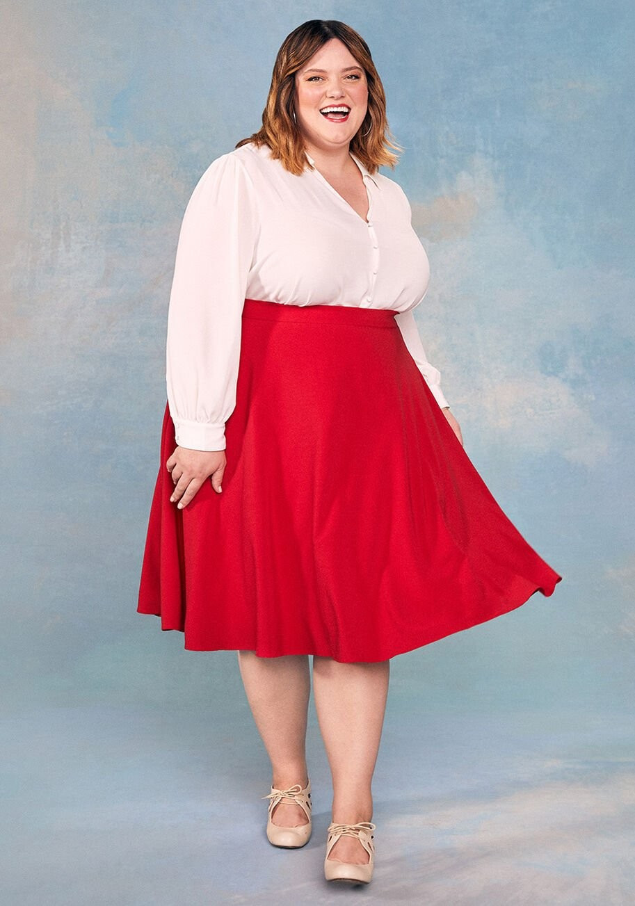Just This Sway A-Line Skirt | ModCloth Inc. (App)