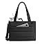 BAGSMART Small Tote Bag for Women, Puffer Quilted Work Tote Bag, Zipper Closure for Work Travel C... | Amazon (US)