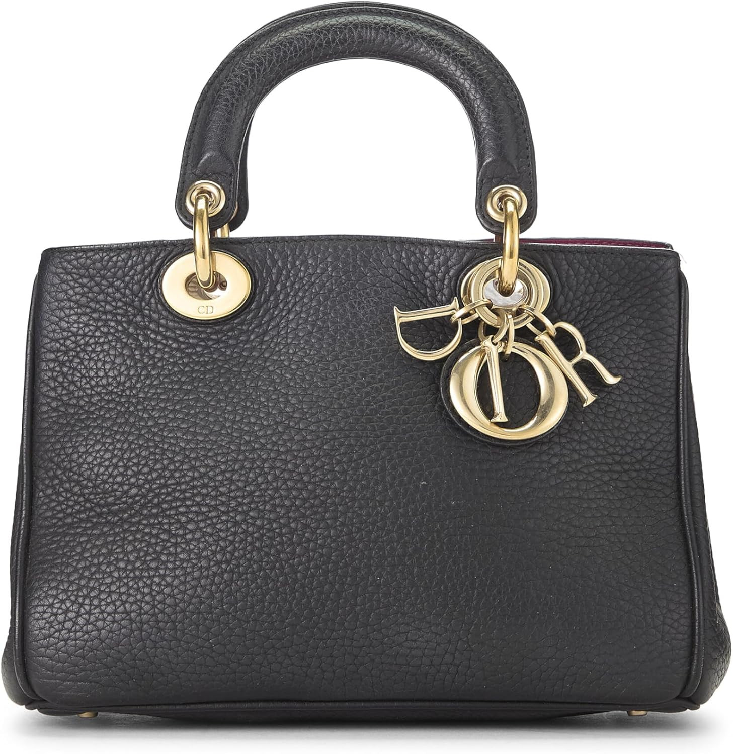 Amazon.com: Dior, Pre-Loved Black Leather Diorissimo Handbag Mini, Black : Luxury Stores | Amazon (US)