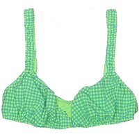 WeWoreWhat Swimsuit Top Green Argyle Pattern Swimwear - Used - Size X-Small | ThredUp (US)