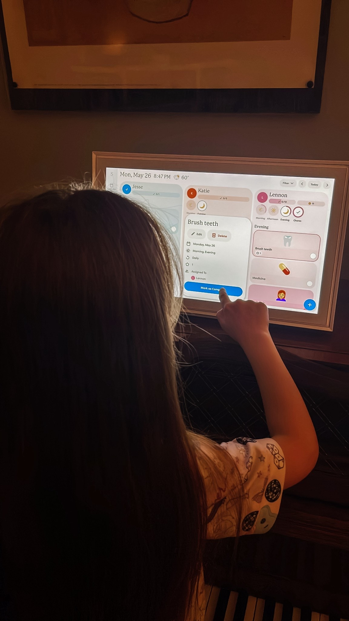 If you’re a mom trying to survive summer chaos with some structure still intact—this is your sign. 🙌🏼

We’ve been loving our Skylight Calendar and the subscription features are next-level. My 5-year-old is actually excited to check off her chores, stick to her routine, and earn rewards we set together (hello, mom win!).

From meal planning to daily tasks and even bedtime routines—it’s a total game changer for families.
✨ Structure without the stress
✨ Visual cues kids can actually follow
✨ Encourages independence AND helps me stay sane

Trust me, this is a mom need, not a want.#LTKSummerEdit 

#LTKHome #LTKFamily