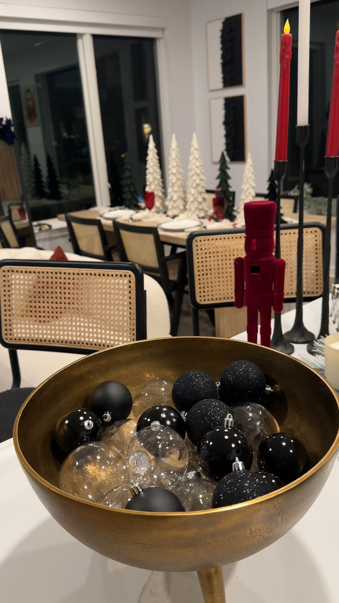 Leftover ornaments means we make an Ornament bowl! 
•
Shop my products && Follow me on Instagram at @nardinemarie for more Christmas finds! 

#LTKhome #LTKHoliday #LTKSeasonal