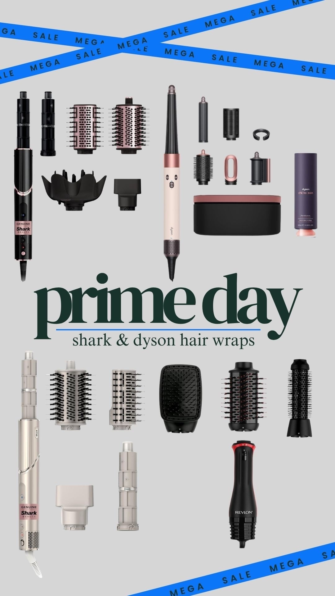 Prime deal: Shark & Dyson hair wraps