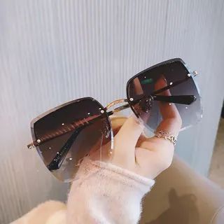 Frameless Square Sunglasses | YesStyle Global