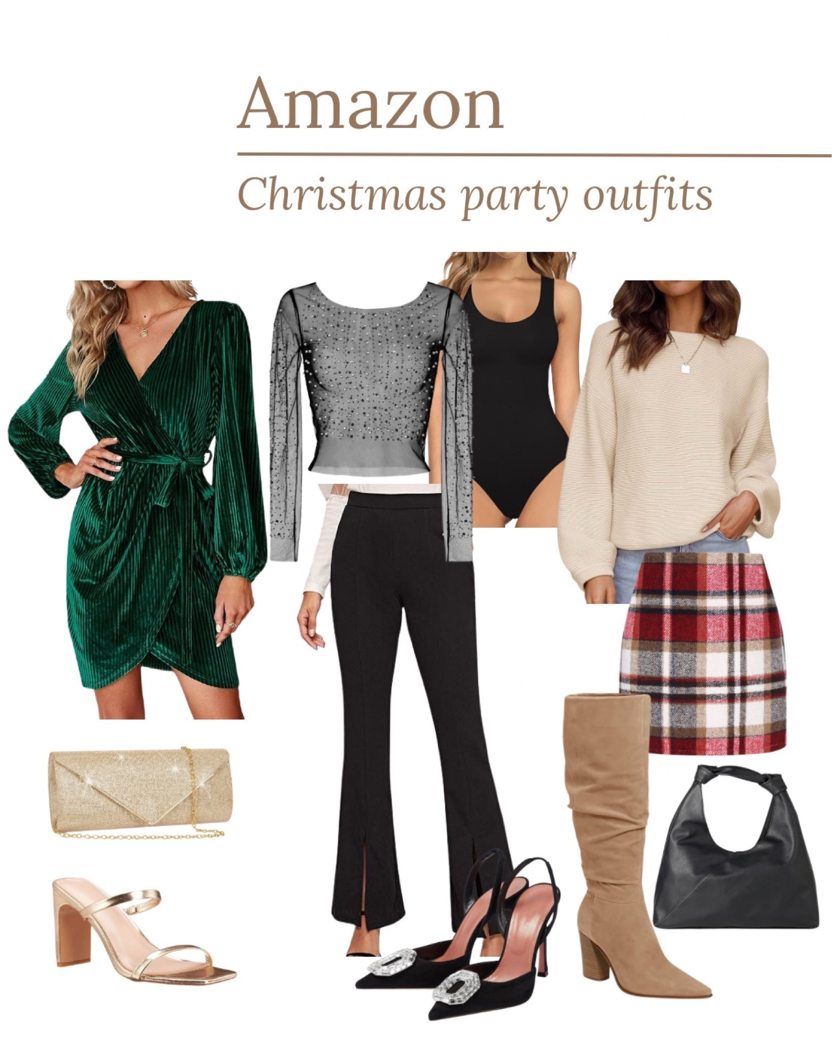 Amazon Christmas party outfits 

#christmasparty #holidayfashion #amazonfashion #winterfashion #holidayoutfit#LTKStyleTip 

#LTKHoliday #LTKSeasonal