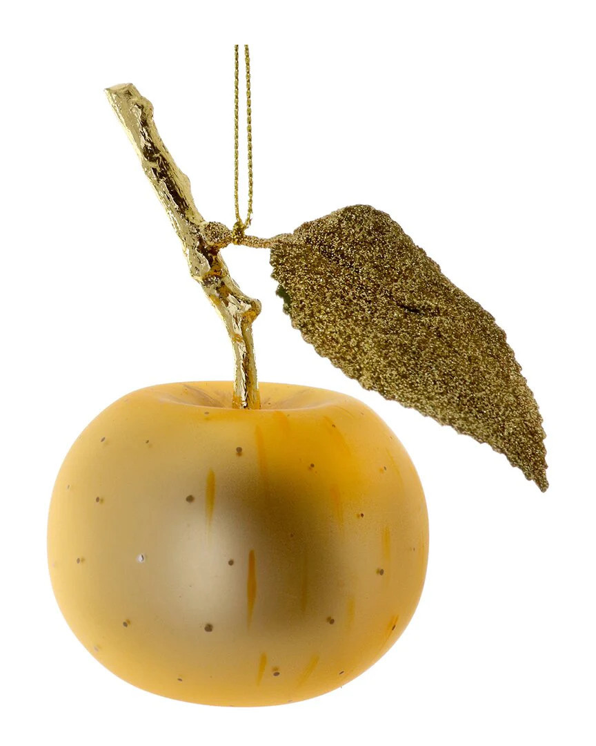 Cody Foster & Co. High Grove Apple Gold Ornament | Shop Simon