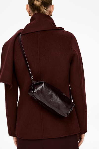 Lacquered Crossbody Bag – Burgundy – Women – ARKET GB | Arket UK