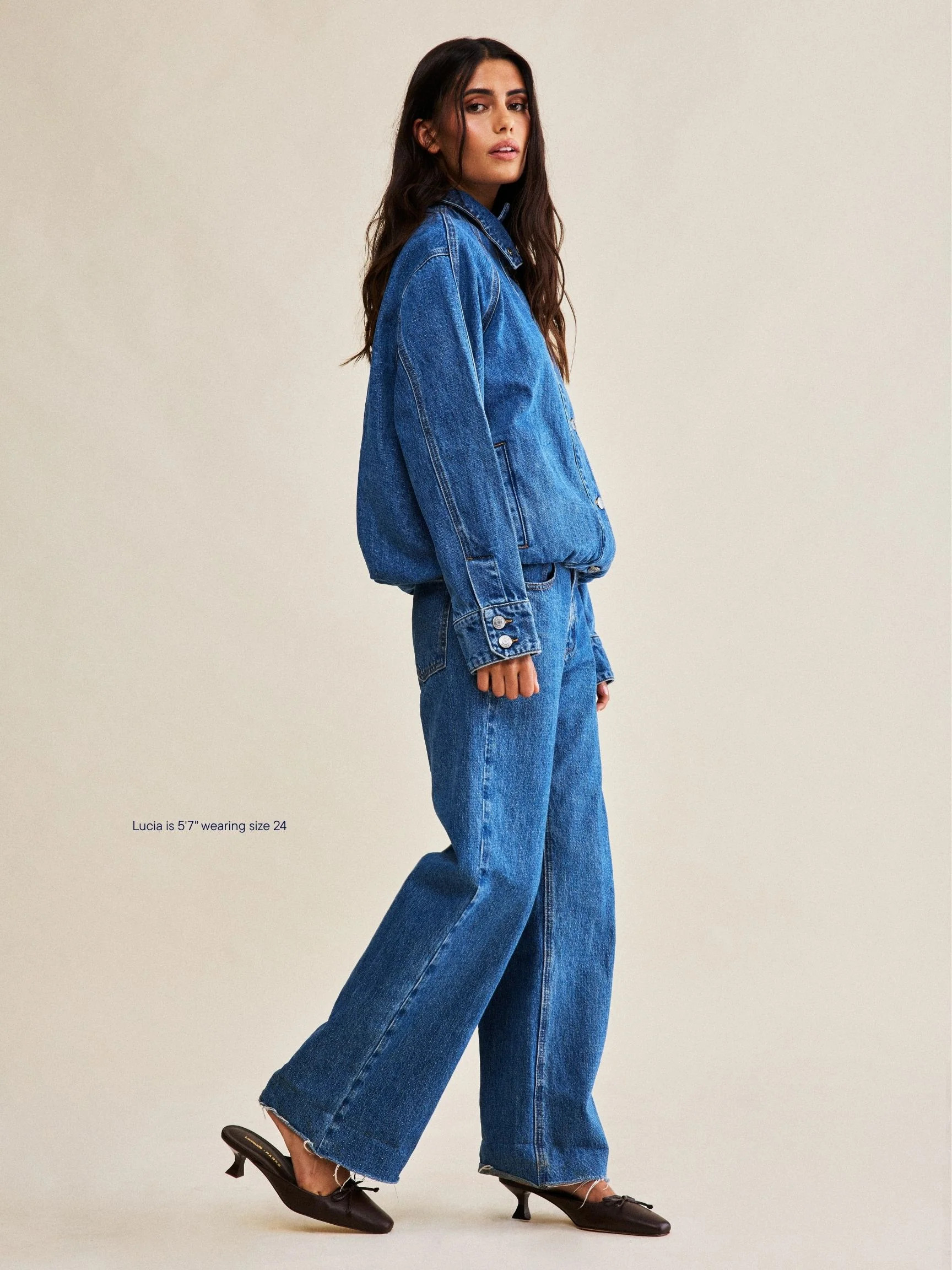 Low Rise Baggy Jeans | Parke