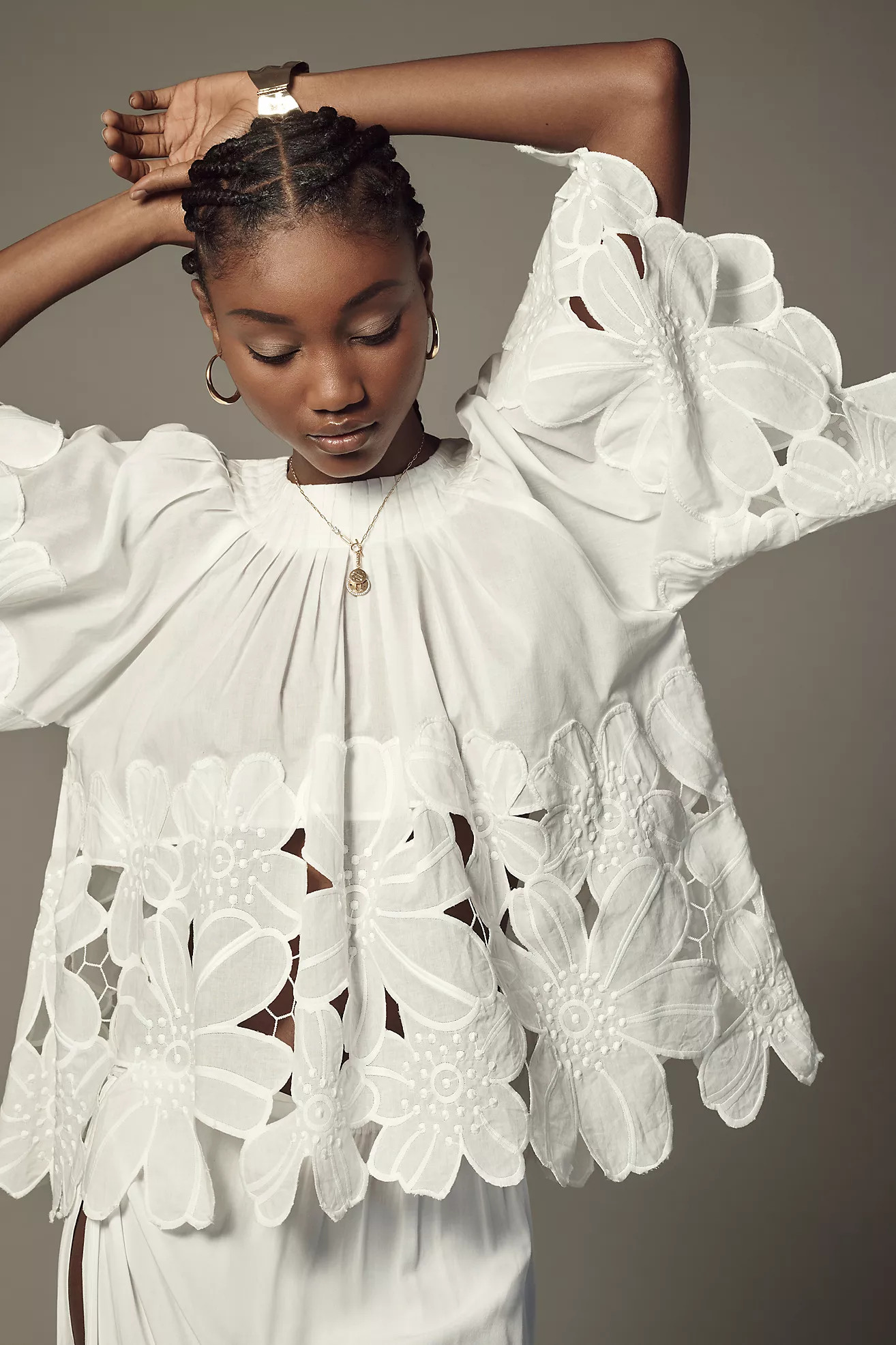 LACE The Label Cutwork Blouse | Anthropologie (US)