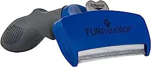 FURminator Undercoat Deshedding Tool for Dogs, Deshedding Brush for Dogs, Removes Loose Hair and ... | Amazon (US)