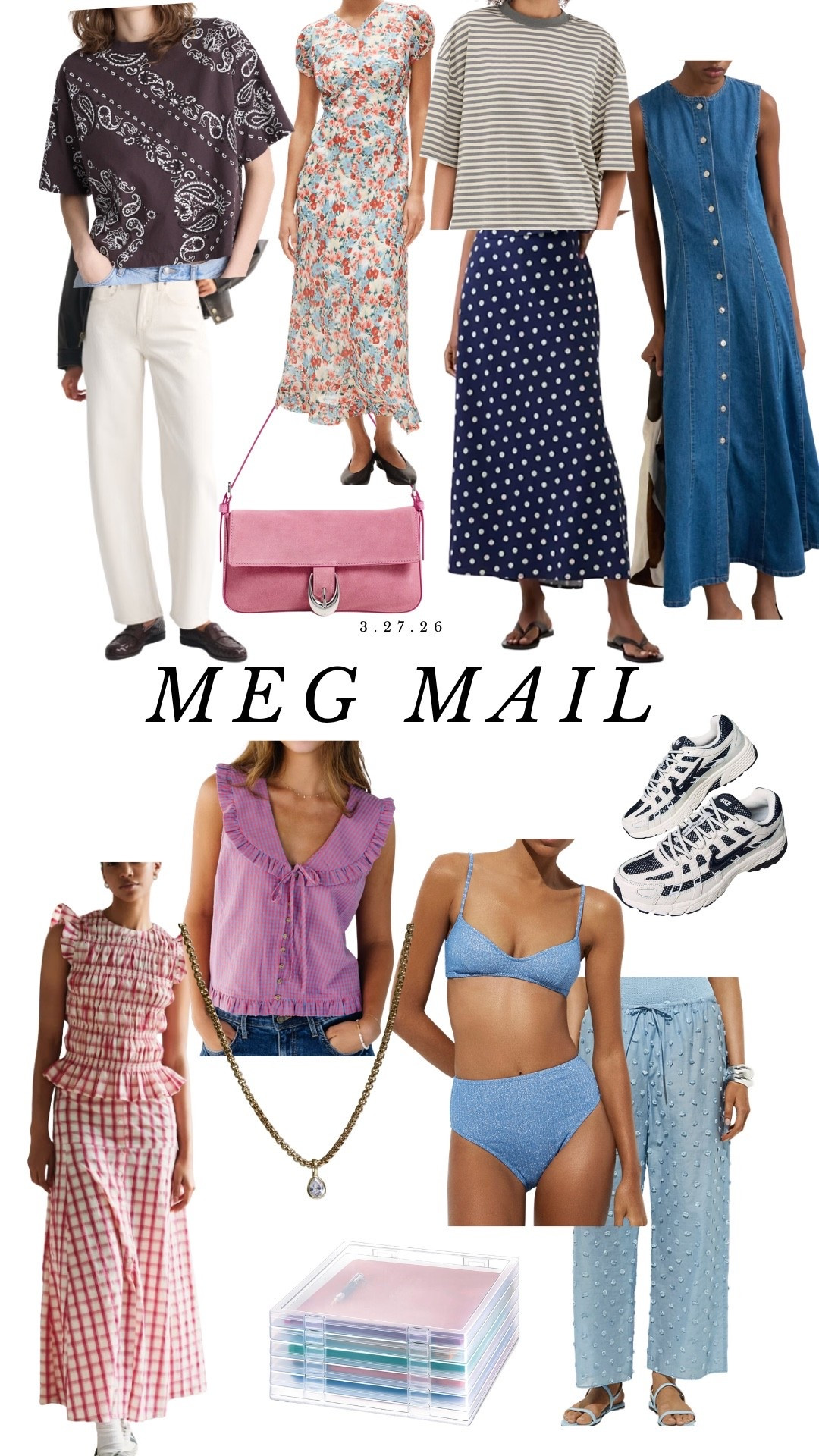MEG MAIL | 3.27.26
Everything linked 

#LTKootd #LTKmomlife #LTKgrwm