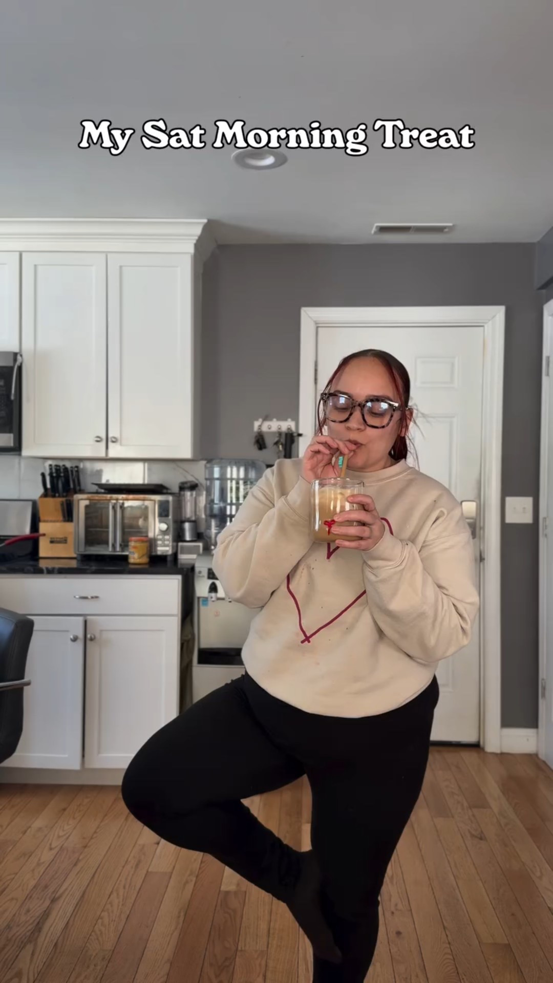 This one is so easy to make. Iced protein Caramel Brown Sugar Espresso 🧋☕️

2 shots of brown sugar syrup
Espresso or coffee
Ice
caramel @premierprotein 

morning treat
Saturday coffee
Iced shaken espresso 
Caramel iced coffee
Iced protein regular coffee
working mom content
working mom
mom stuff
at home barista

#LTKmomlife #LTKmorningroutine #LTKdayinmylife