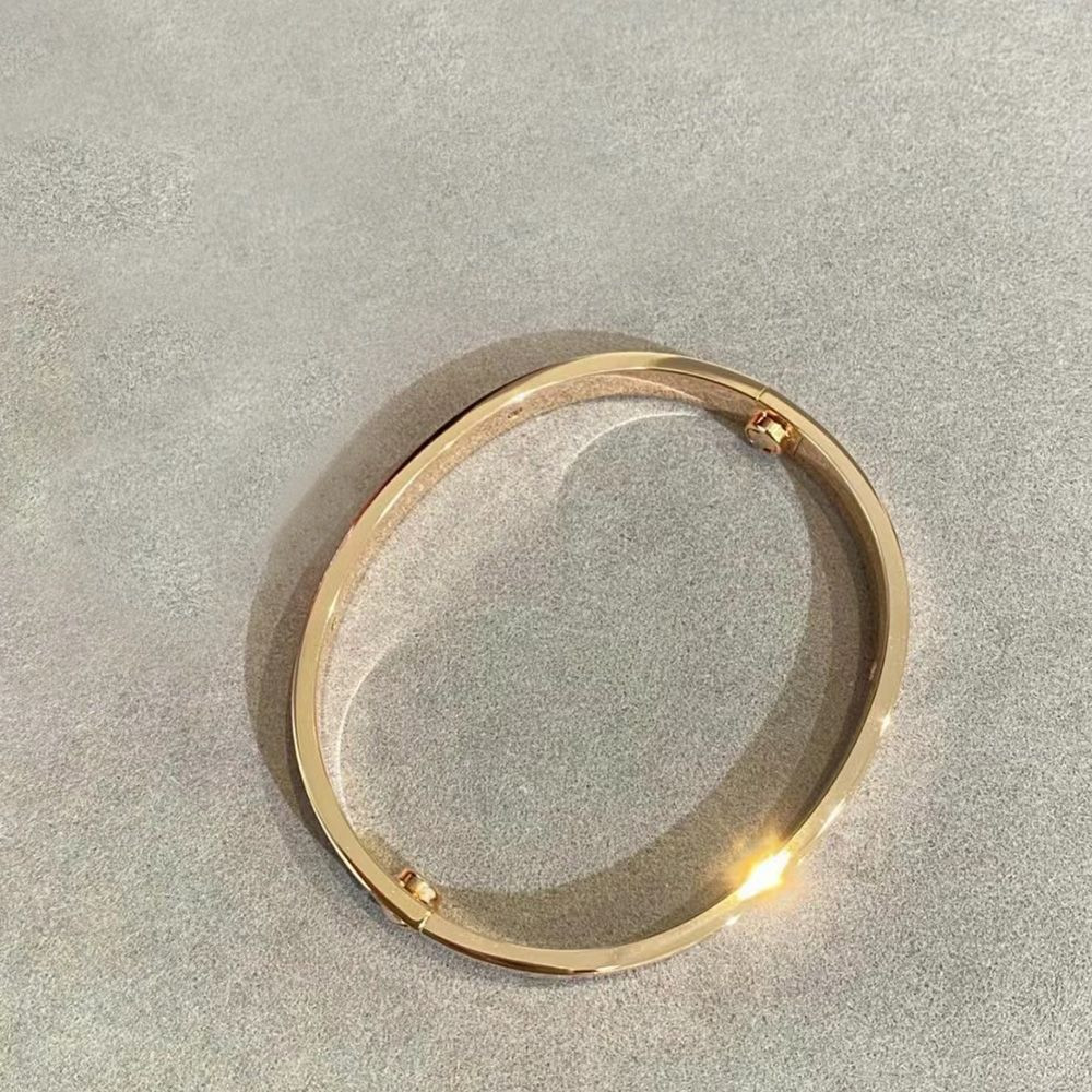 designer bracelet designer jewelry gold bracelet bangle luxe fashion stainless steel silver rise ... | DHGate