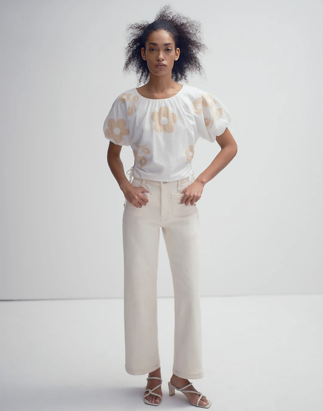 The Perfect Vintage Wide-Leg Jean in Leifland Wash | Madewell