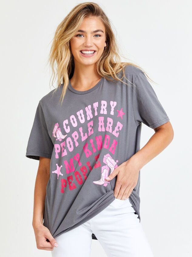 Country People Are My Kind Of People Tee | Altar'd State
