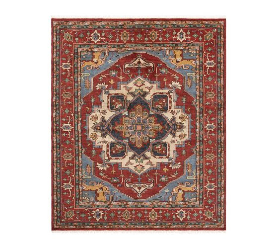 Greenwich Hand-Knotted Wool Rug | Pottery Barn (US)