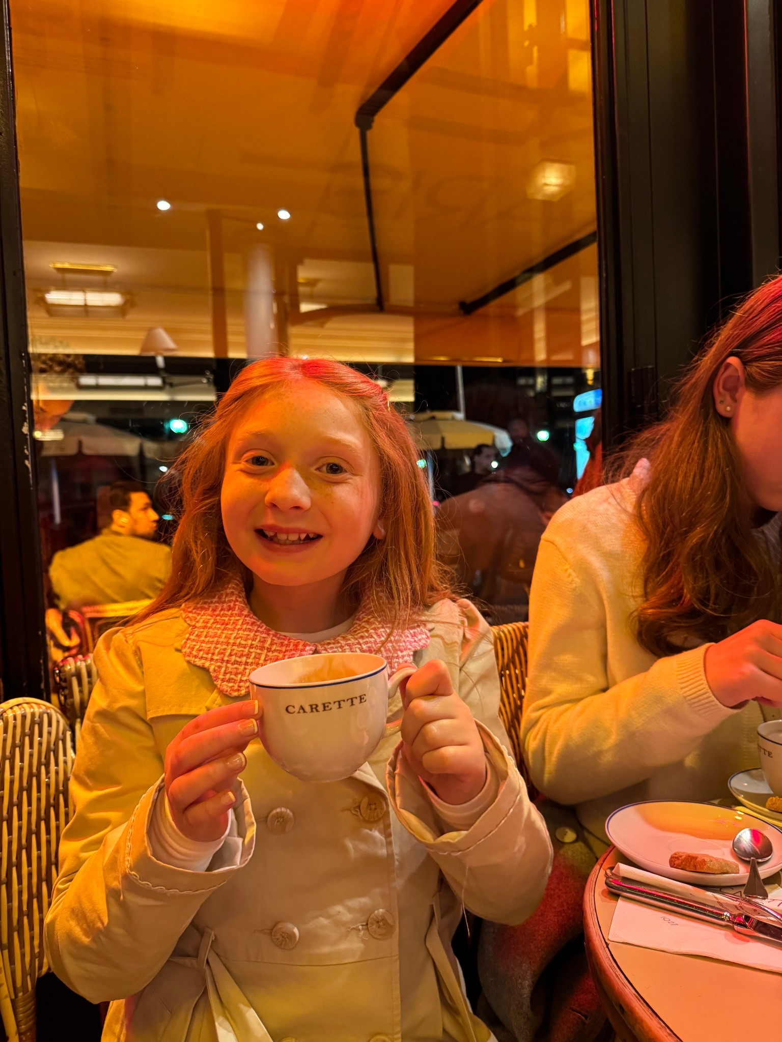 Lila in Paris! Linked everything (except the trench coat which is sold out.) Everything has run true to size. She is 10 years old and wears a size 10 in tops and bottoms. ✨✨

#LTKSpringSale #LTKFamily #LTKKids