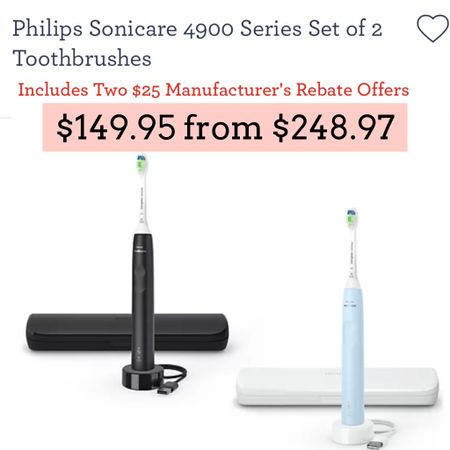 Philips sonicare toothbrush 

#LTKGiftGuide #LTKsalealert #LTKbeauty