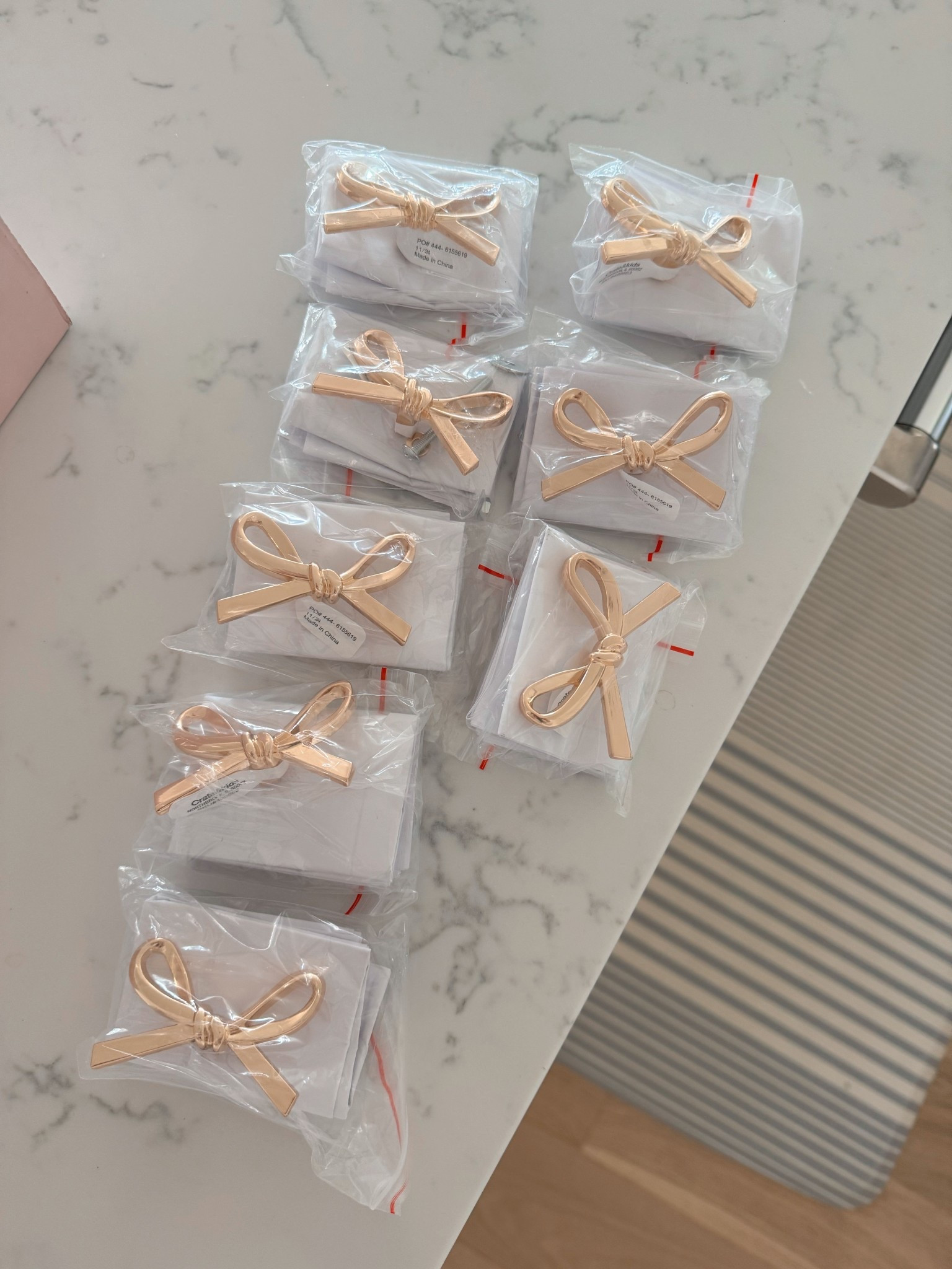 Nursery closet now hardware/knobs arrived today!!! 

#LTKFindsUnder50 #LTKHome #LTKBaby