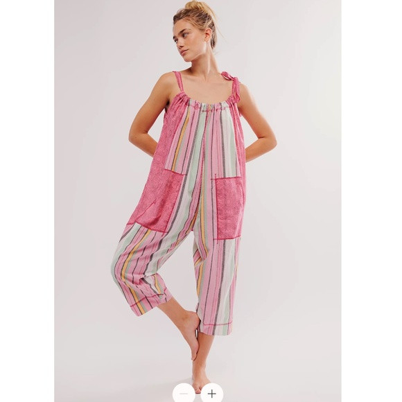 NWT, Free People Colorful Convertible Jumpsuit - Sold Out! | Poshmark