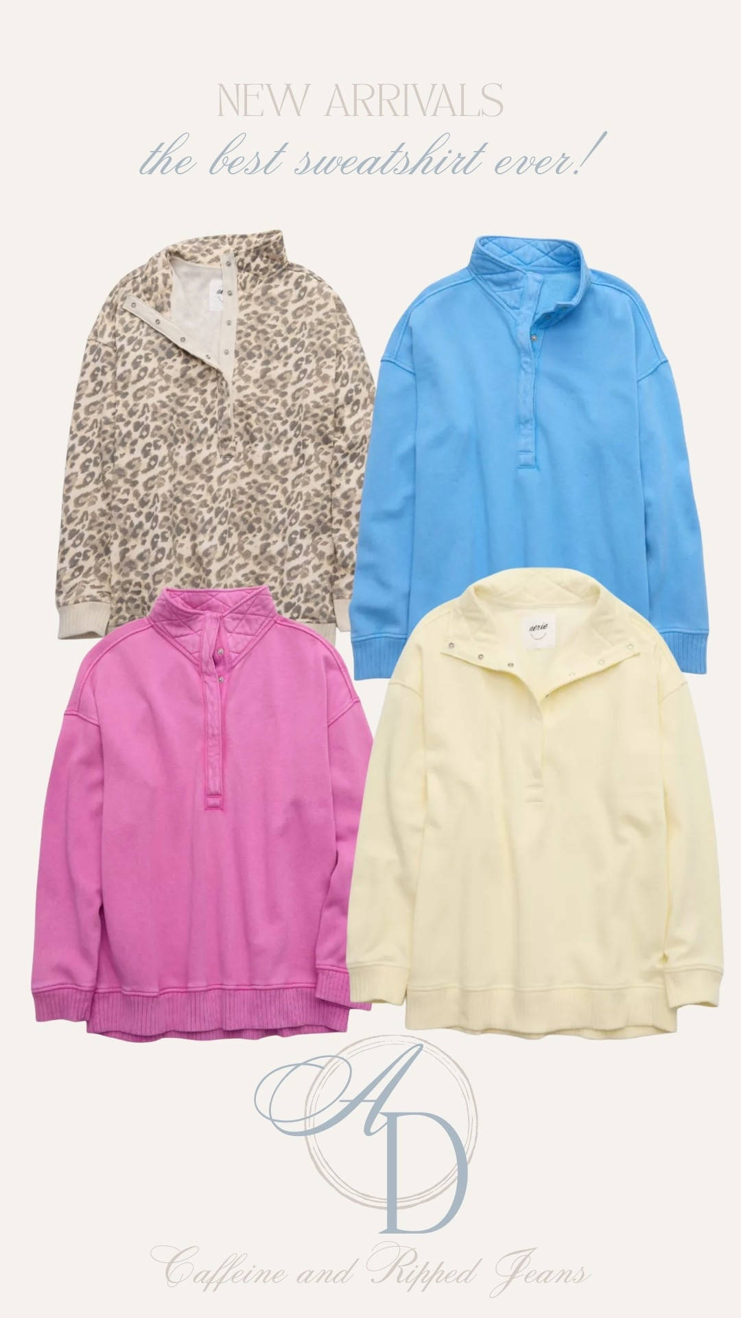 // sweatshirt - new aerie colors // my favorite sweatshirt !!! I own it in 3 colors // 

#LTKSpringSale #LTKdayinmylife #LTKootd