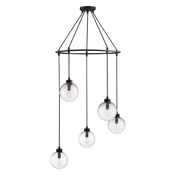 Galaviz 5-Light Cluster Globe Pendant | Wayfair North America