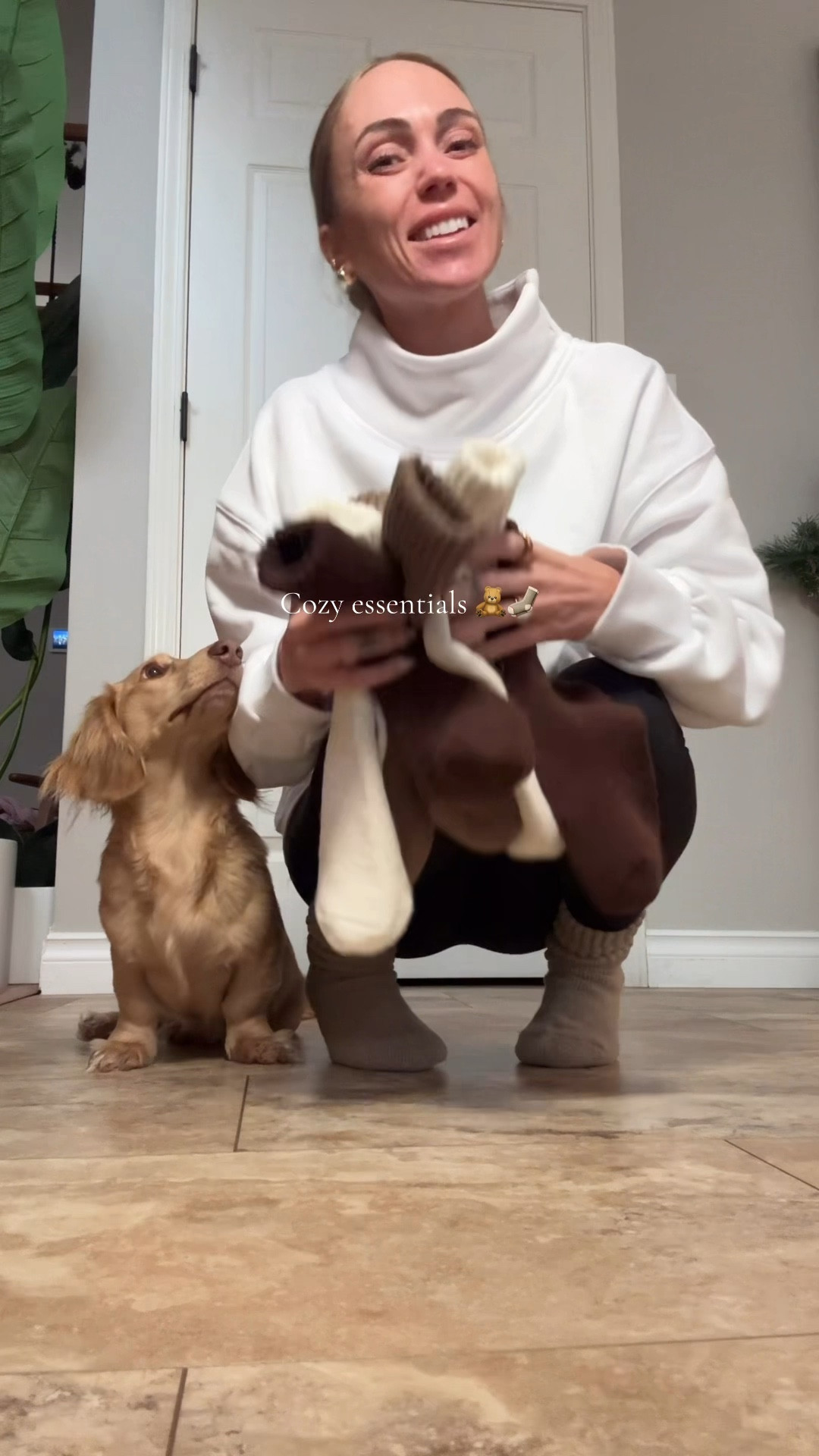 Puppy not included 😋 Never knew I could be this excited about socks… but here we are. Soft, breathable, and the perfect fit that doesn’t slip, bunch, or lose shape after one wash. It’s the little things that make your day feel a whole lot better—starting with what you put on your feet.

Treat yourself to that everyday comfort you didn’t even know you were missing. Tap to shop 🧦✨ 

#LTKGiftGuide #LTKHoliday #LTKmomlife