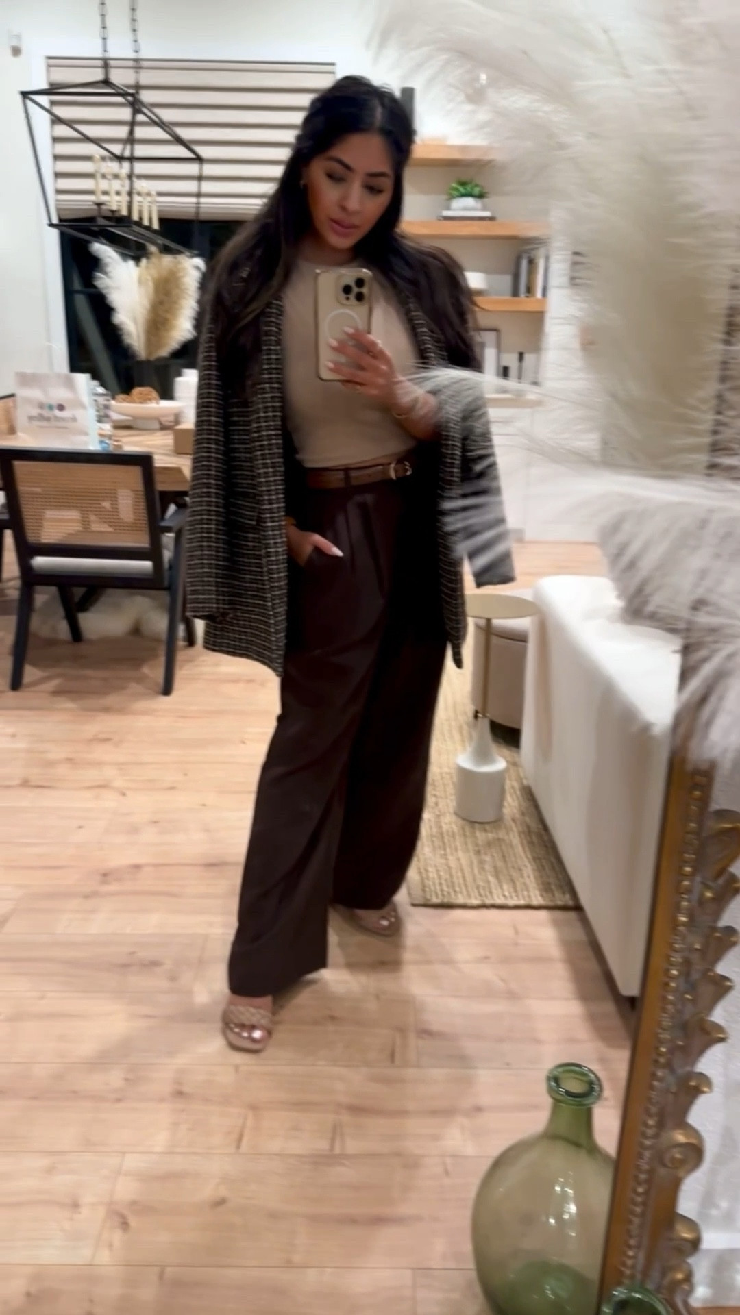 Dark coffee pants color. Formal pants. Work pants. Work outfit. Slacks. Winter fashion. Fall outfit. Winter fashion. Pants suit. High waisted pants. High waisted trouser pants. Tailored wide leg pants. Abercrombie & fitch sale. Work wear. Teacher outfit inspo. Work outfit. Blazer. Black outfit. Cashmere sweater. Winter outfit. Business casual outfit. Work outfit. Office wear.  Coat. Jacket. Conference outfit. Show outfit inspo. Back to school. Back to work. Office wear. Office outfit. Outfits for petite girlies. Travel work outfit. White pants. Wide leg pants. Cream / tan work pants. Low rise tailored wide leg pant.

#LTKBacktoSchool #LTKStyleTip#LTKWatchNow 

#LTKWatchNow  #LTKShoeCrush

#LTKWorkwear #LTKWorkwear #LTKTravel #LTKWorkwear #LTKWorkwear #LTKPetite #LTKgrwm