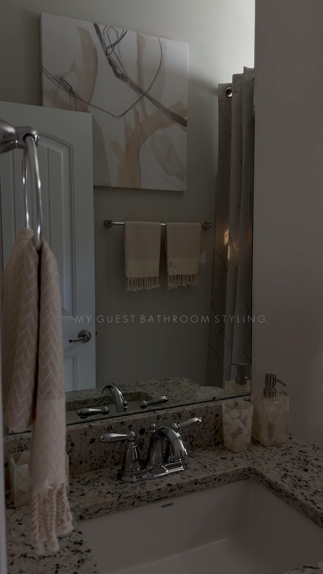 My guest bathroom styling..🏡🤍

#LTKHome #LTKStyleTip