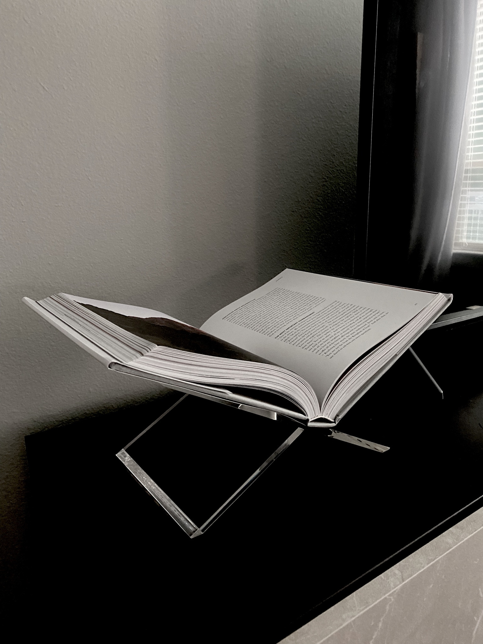 Switched out coffee table books on my acrylic book stand for the season!

This clear book stand is also on sale for 25% off!

Display your favorite coffee table books on a lucite book stand to invite guests to leaf through when they come over!

#LTKunder100 #LTKsalealert #LTKhome