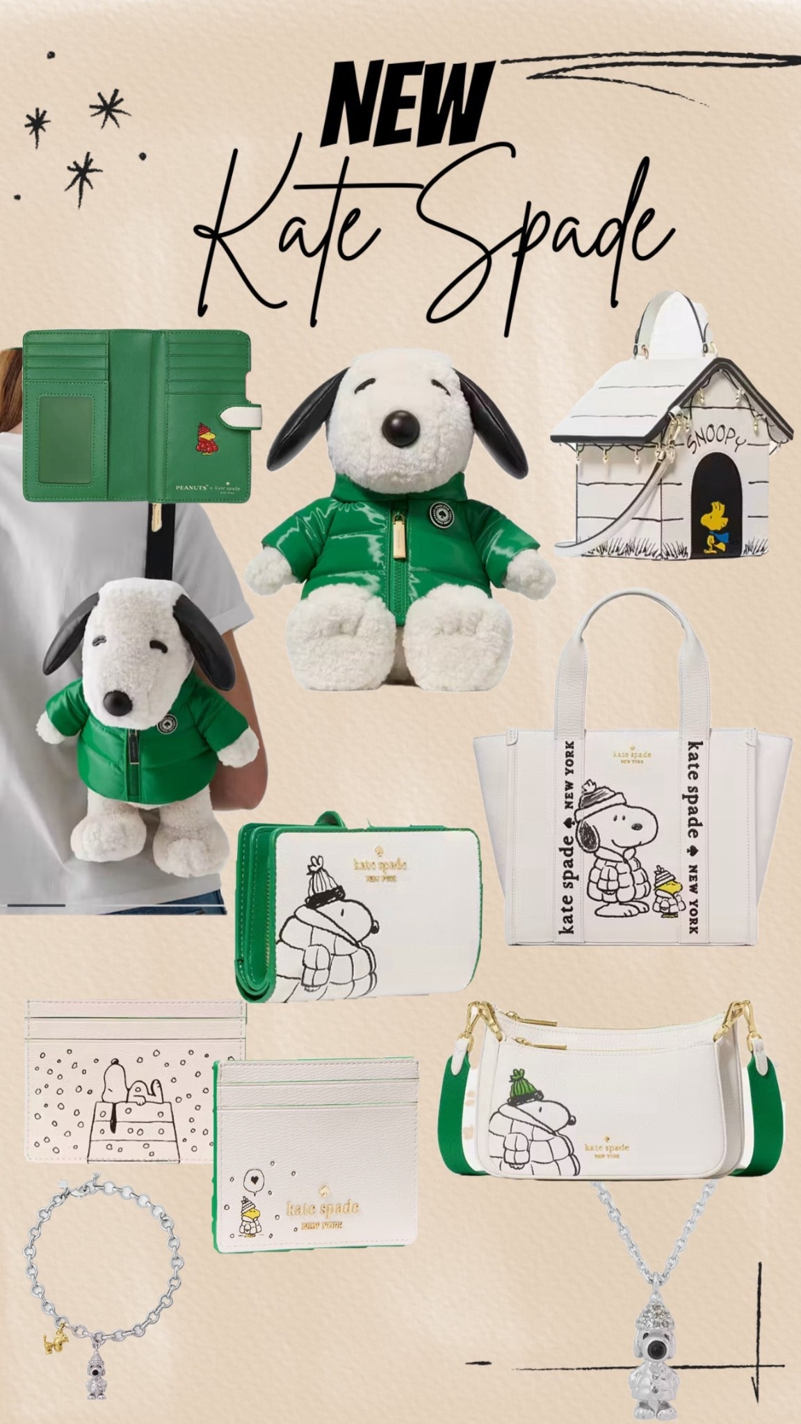 Kate Spade Snoopy Collection 

#LTKGiftGuide #LTKHoliday #LTKSeasonal