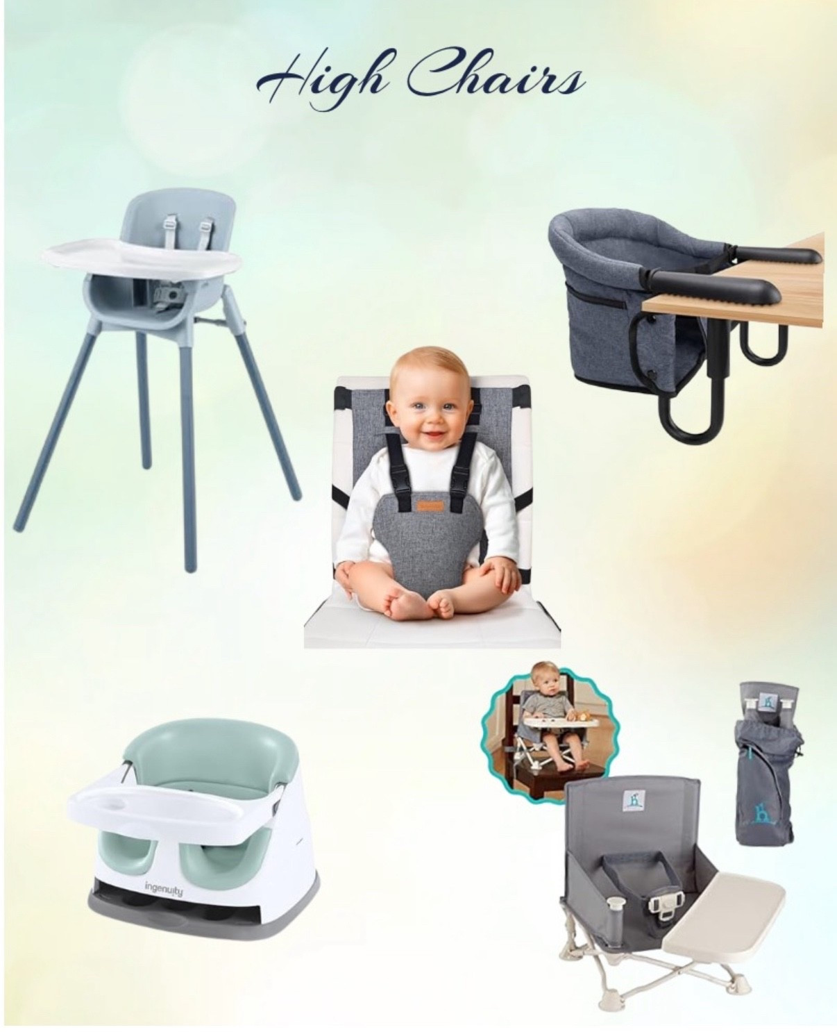 Baby high chairs | travel baby chairs

#LTKTravel #LTKBaby #LTKHome