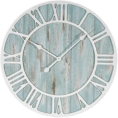 Lacrosse 404-4060 23.5 Inch Coastal Decorative Quartz Wall Clock | Amazon (US)