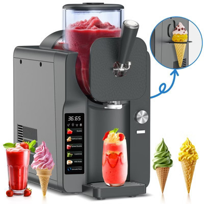 Hooure Slushie & Ice Cream Maker Machine | 6-in-1 Frozen Drink & Soft-Serve Maker, 68oz Large Capacity, No Ice Needed | Target