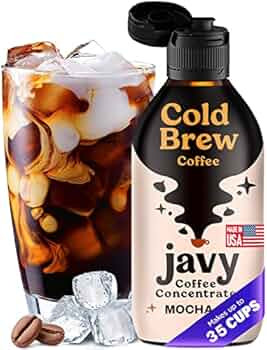 Javy Coffee 35X Cold Brew Coffee Concentrate, Perfect for Instant Iced Coffee, Cold Brewed Coffee... | Amazon (US)