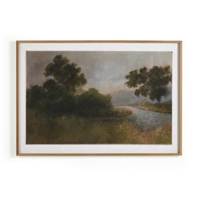 Morning Glory by Aileen Fitzgerald - Single Picture Frame Painting on Canvas | Perigold