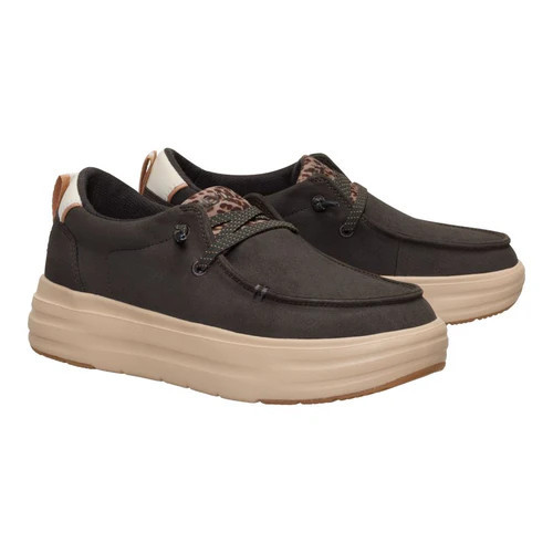 Wendy Nova Classic - Tan/Leopard | HEYDUDE