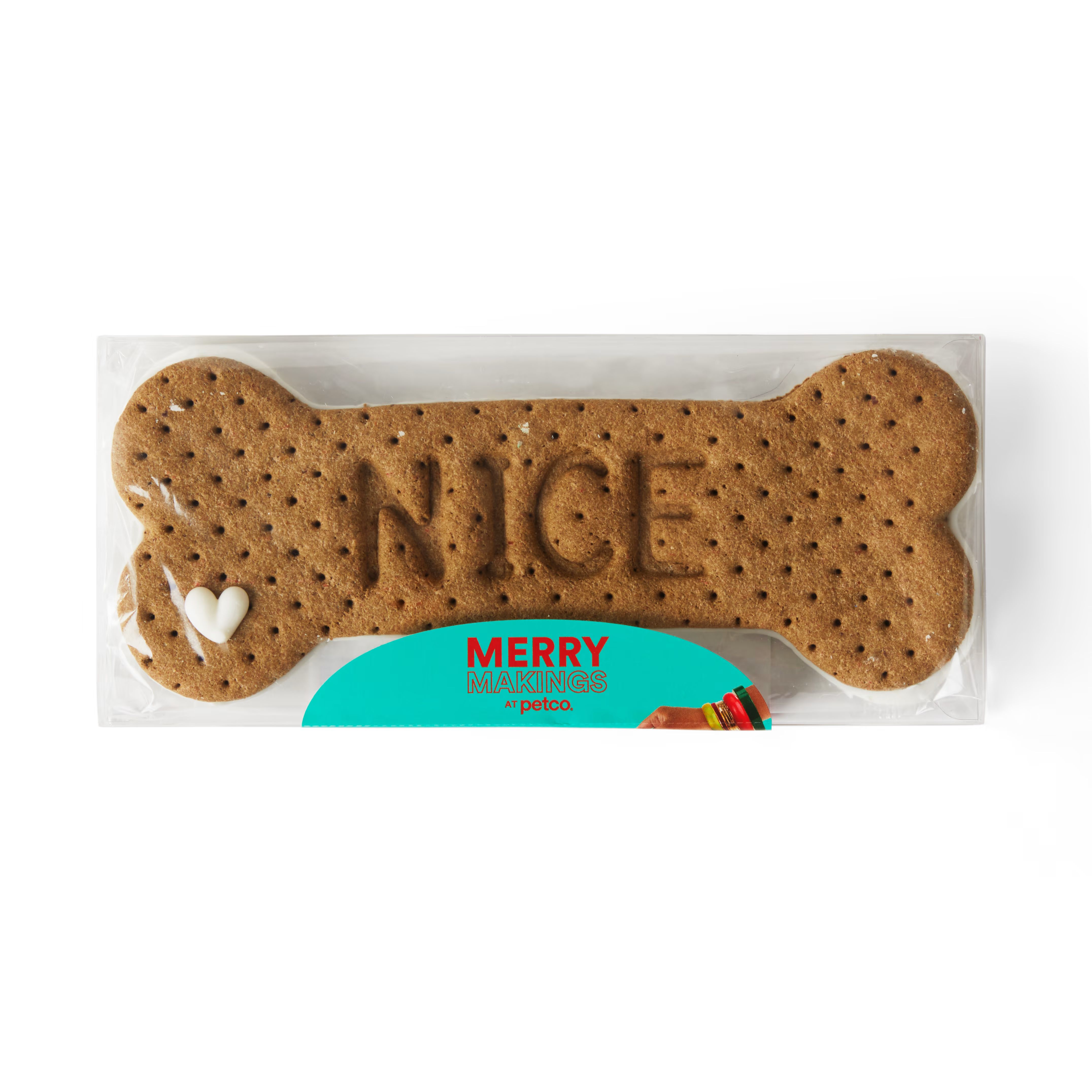 Merry Makings Nice to Eat You Apple Cinnamon-Flavored Dog Cookie | Petco