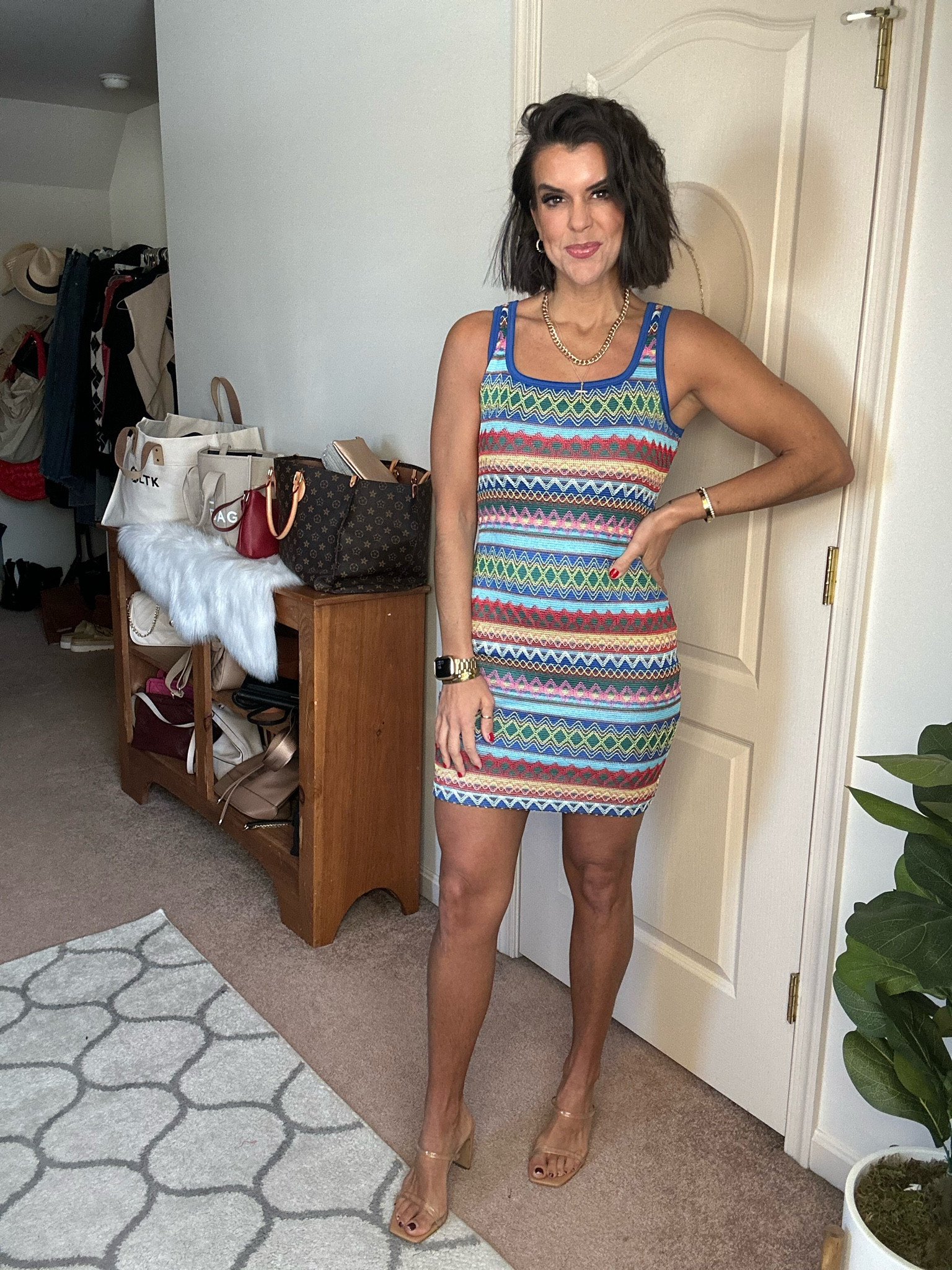 Wearing a size small in the dress, heels fit true to sizee

#LTKSaleAlert #LTKFindsUnder100 #LTKSeasonal